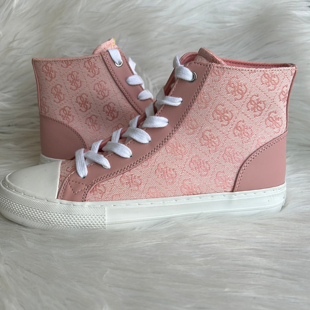 Deportivas Guess Tenis Guess Bota Mujer Zapatillas Guess Caña Alta