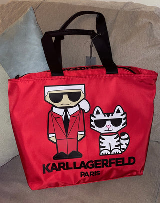 Tote Karl Lagerfeld Roja Rd9