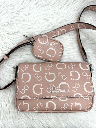 Crossbody Guess Kezzie Mauve